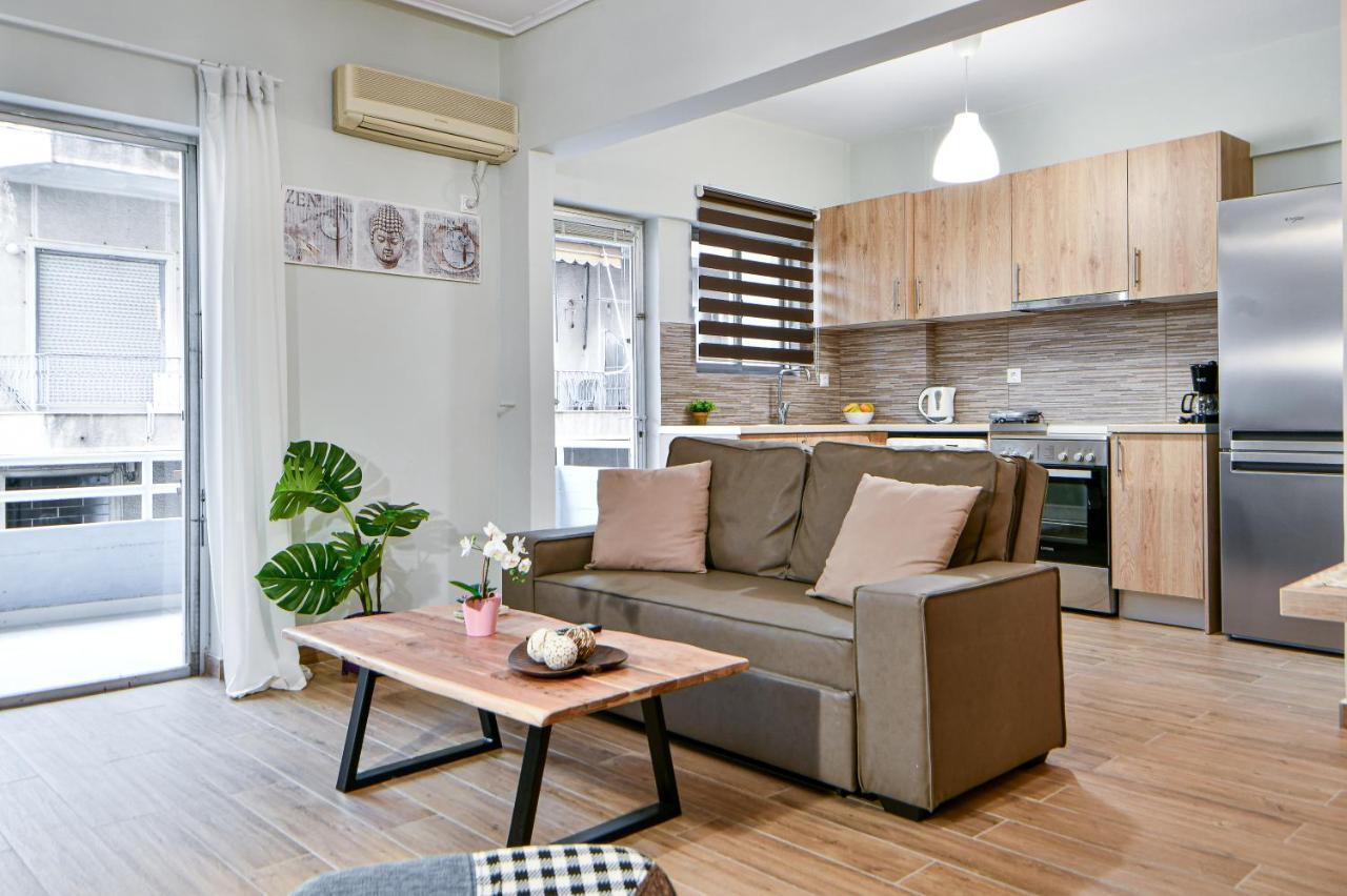 Comfy Home next to metro Atene Esterno foto